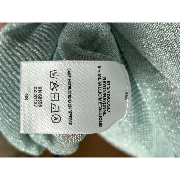 DKNY semi sheer top - size Large - Picture 6 of 7